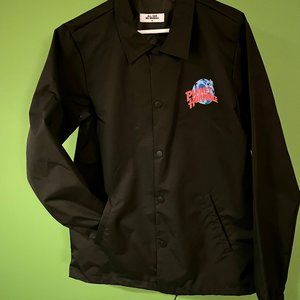 All Gas No Brakes / Channel 5 Planet Horrible Button Up Windbreaker Jacket M NEW